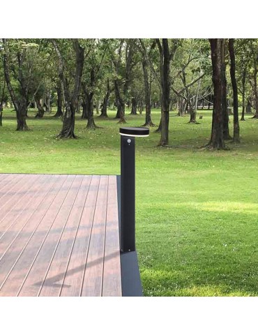 Baliza Solar LED CIRCULAR 90cm Sensor movimiento PIR - 6
