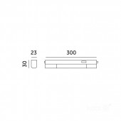 LED T5 REGLETA 4W 30cm interconectable - 10