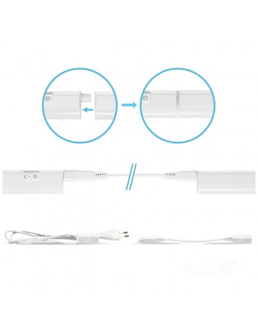 LED T5 REGLETA 4W 30cm interconectable - 11