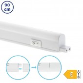 REGLETA LED T5 12W 90cm interconectable con interruptor - 1