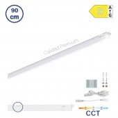 Regleta LED T5 90cm CCT 12W adosable interruptor - 1
