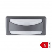 Aplique LED Oval Doble cara Exterior 12W IP65 - 3