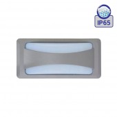Aplique LED Oval Doble cara Exterior 12W IP65 - 8