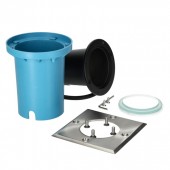 Foco suelo empotrar cuadrado GU10 IP65 inox - 2