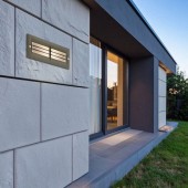 Aplique Muro E27 con rejilla Empotrar Rectangular - 2