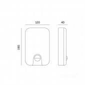 LED PLAFON 15W 3CCT IP54 sensor de movimiento - 8