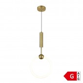 Lámpara 11W LED colgante Ring gold - 1