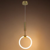 Lámpara 11W LED colgante Ring gold - 4