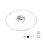 Lámpara 30W LED CCT colgante Regulable blanco Ø50cm - 4