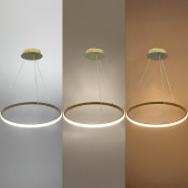 Lámpara 30W LED CCT colgante Regulable gold Ø50cm - 3