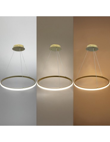 Lámpara 30W LED CCT colgante Regulable gold Ø50cm - 3