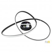 Lámpara 30W LED CCT colgante Sand negro - 4