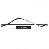 17W LED Lámpara colgante 110cm blanco cálido negro - 4