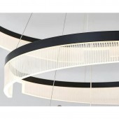 Lámpara 23W LED colgante Anillo circular PMMA - 4