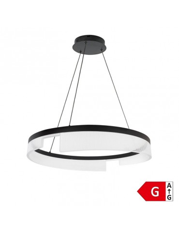 Lámpara 23W LED colgante Anillo circular PMMA - 1