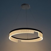 Lámpara 23W LED colgante Anillo circular PMMA - 3