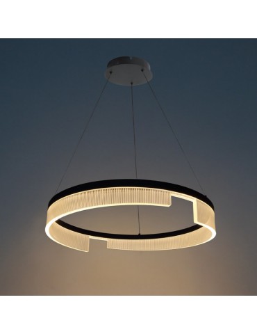 Lámpara 23W LED colgante Anillo circular PMMA - 3