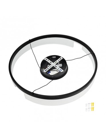 Lámpara 23W LED colgante Anillo circular PMMA - 5