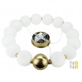 Lámpara 27W LED colgante Esferas Cooper White - 5