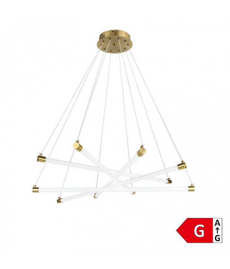 Lámpara 35W LED colgante Sand Copper - 1