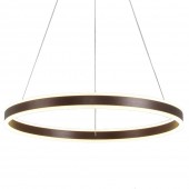 Lámpara 36W LED colgante anillo 60cm negro - 4