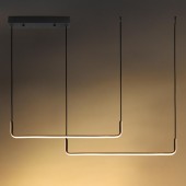 25W LED lámpara colgante barras 120cm - 5