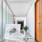 Aro de empotrar CARDAN AR111 basculante Cuadrado - 2
