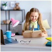Lámpara led de mesa Flexo Rosa SMIESZEK E27 - 2