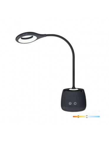Lámpara de escritorio LED LUSIA Black 5W - 9
