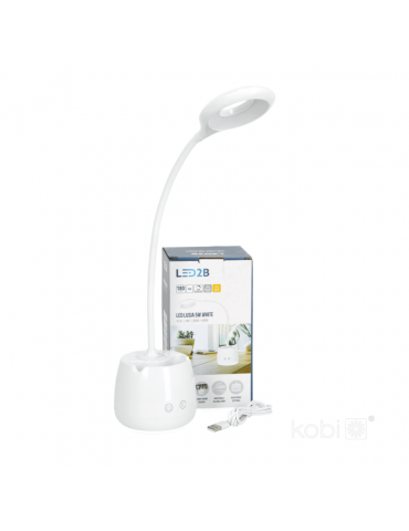 Lámpara LED escritorio LUSIA Black 5W Flexo - 4
