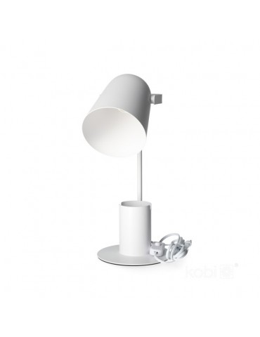 Lámpara LED de mesa E27 orientable ROLIG Blanca - 3