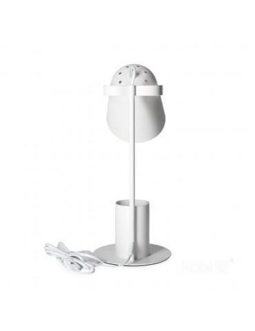 Lámpara LED de mesa E27 orientable ROLIG Blanca - 6