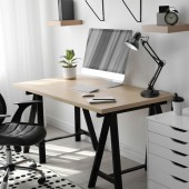 Lámpara led de mesa AURIQ E27 Negro - 2