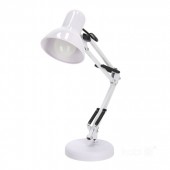Lámpara  articulada led de mesa AURIQ E27 Blanca - 1