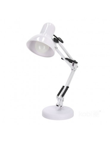 Lámpara  articulada led de mesa AURIQ E27 Blanca - 1