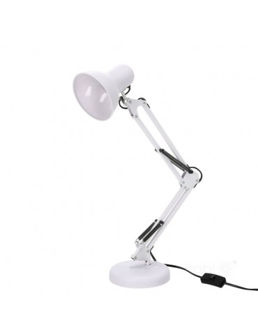 Lámpara  articulada led de mesa AURIQ E27 Blanca - 6