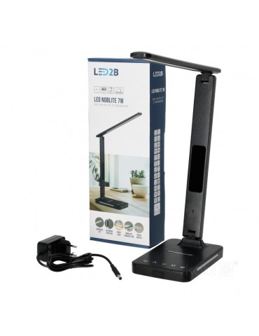Lámpara de mesa LED NOBLITE 7W CCT Negro - 1