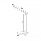 Lámpara de mesa LED NOBLITE 7W CCT Negro - 3