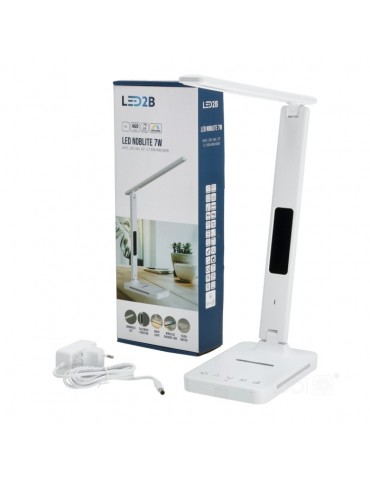 Lámpara LED de mesa NOBLITE 7W CCT Qi Blanco - 3