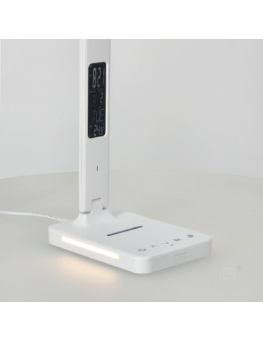 Lámpara LED de mesa NOBLITE 7W CCT Qi Blanco - 4