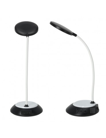 Lámpara mesa LED Flexo VISUA DESK 5W Negro - 6