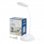 Lámpara mesa LED Flexo CCT VISUA DESK 5W Blanco - 1
