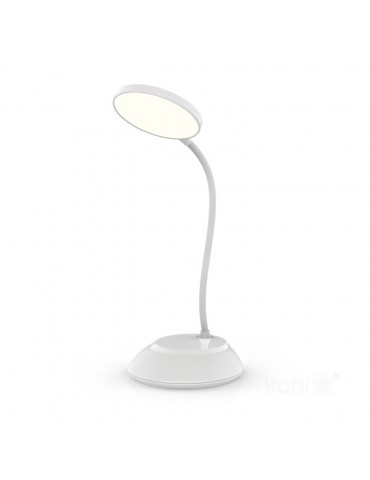 Lámpara mesa LED Flexo CCT VISUA DESK 5W Blanco - 4