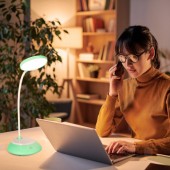 Lámpara mesa LED Flexo VISUA DESK CCT 5W Mint - 2