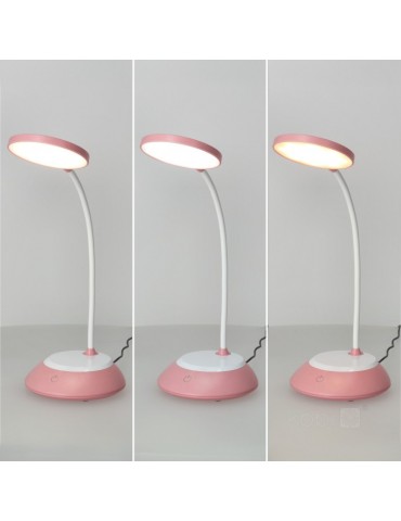 Lámpara mesa LED Flexo VISUA DESK CCT 5W Pink - 3