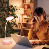 Lámpara mesa LED Flexo VISUA DESK CCT 5W Pink - 2