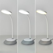Lámpara mesa LED Flexo CCT VISUA DESK 5W Gris - 3
