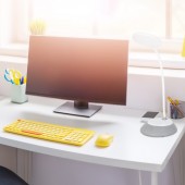Lámpara mesa LED Flexo CCT VISUA DESK 5W Gris - 2
