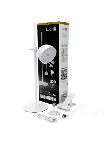 Lámpara de mesa LED LIZBONA 3,5W IP54 Blanco - 1