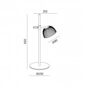 Lámpara de mesa LED LIZBONA 3,5W IP54 Blanco - 4